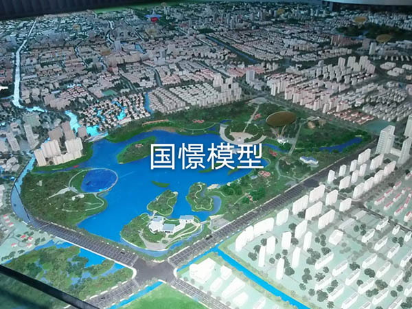 玛多县建筑模型