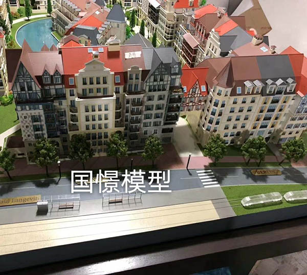 玛多县建筑模型