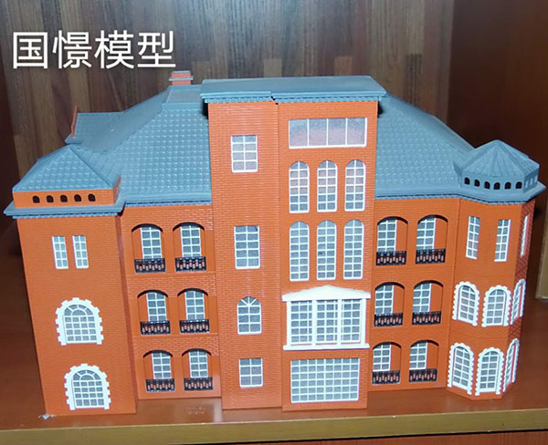 玛多县建筑模型